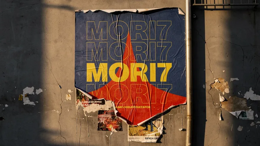 Mori7 Street Poster
